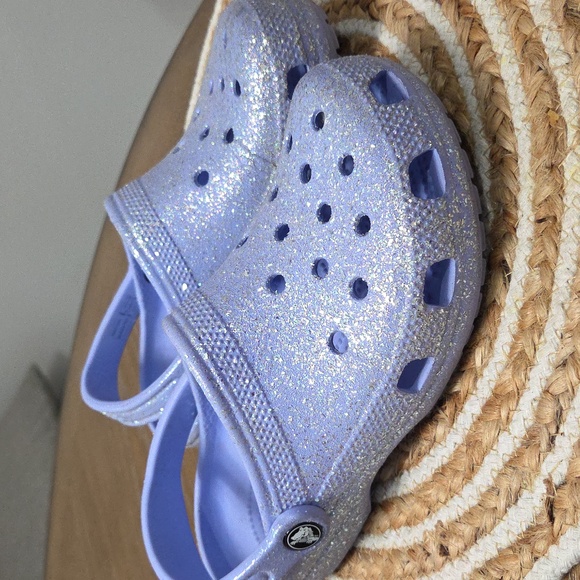 Crocs Iridescent Moon Jelly Classic Clogs - Picture 2 of 10